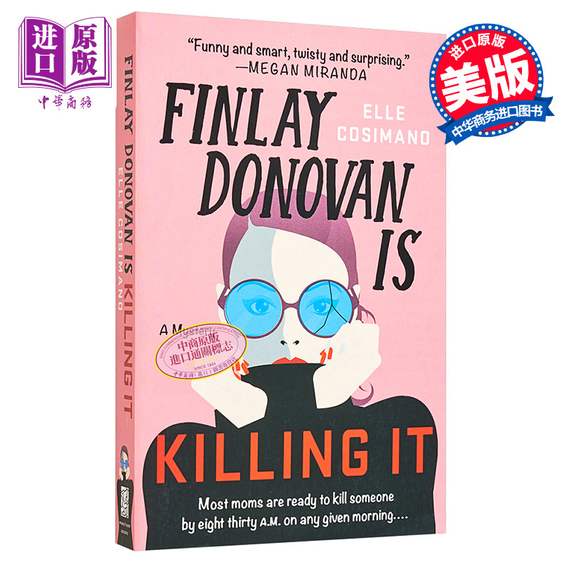 现货 芬利多诺万在杀人 一个谜团 英文原版 Finlay Donovan Is Killing It A Mystery Elle Cosimano【中商原版】