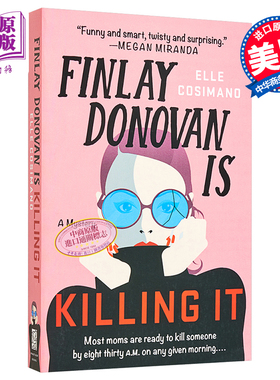 现货 芬利多诺万在杀人 一个谜团 英文原版 Finlay Donovan Is Killing It A Mystery Elle Cosimano【中商原版】