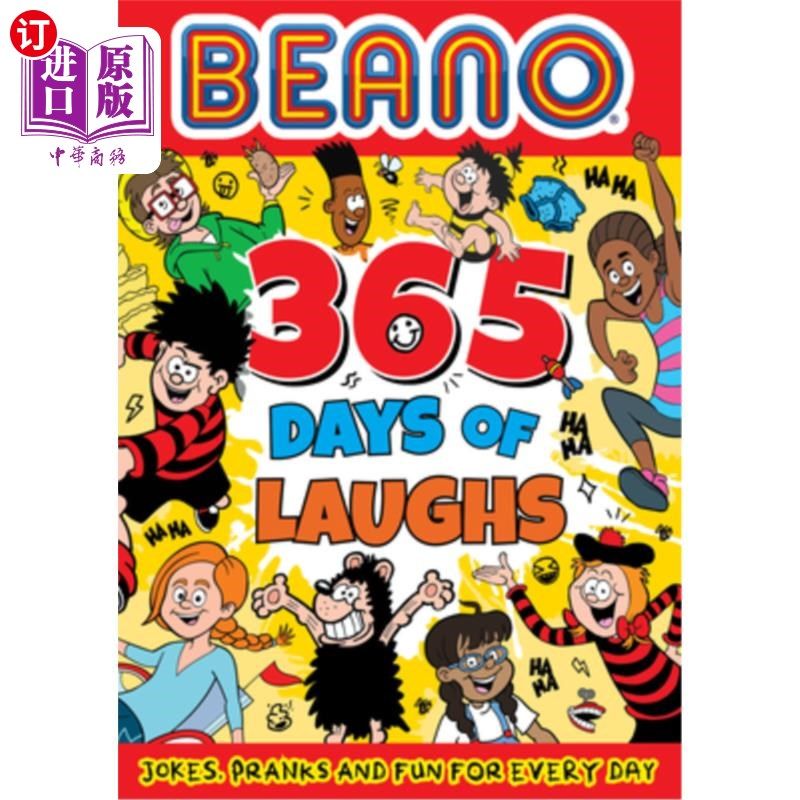 海外直订Beano 365 Days of Fun: Jokes, Pranks & Fun for Every Day Beano 365天的乐趣：笑话，恶作剧和乐趣的每一天