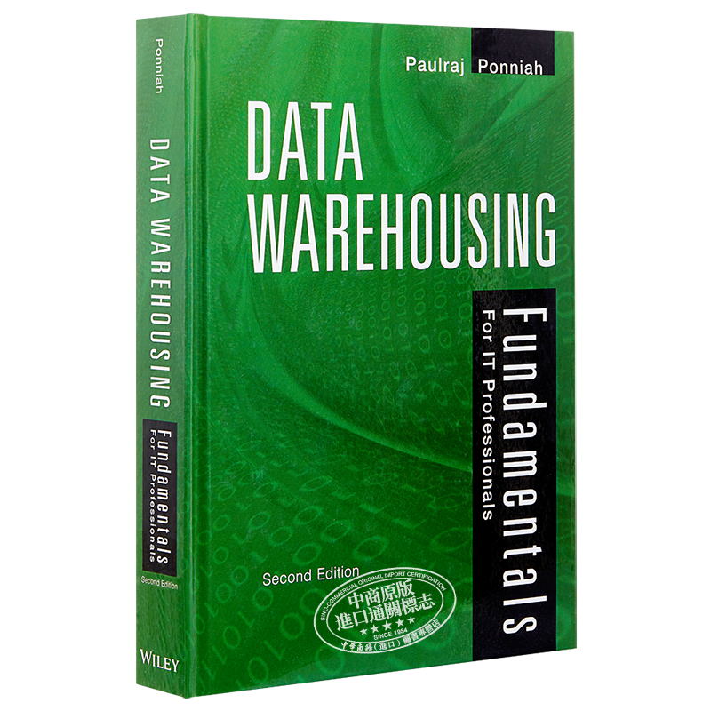 现货 Data Warehousing Fundamentals For It Professionals 英文原版 IT专业人员数据库基础 Paulraj Ponniah【中商原版】