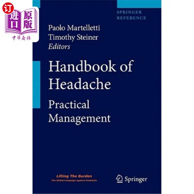 海外直订医药图书Handbook of Headache: Practical Management 头痛手册:实用管理