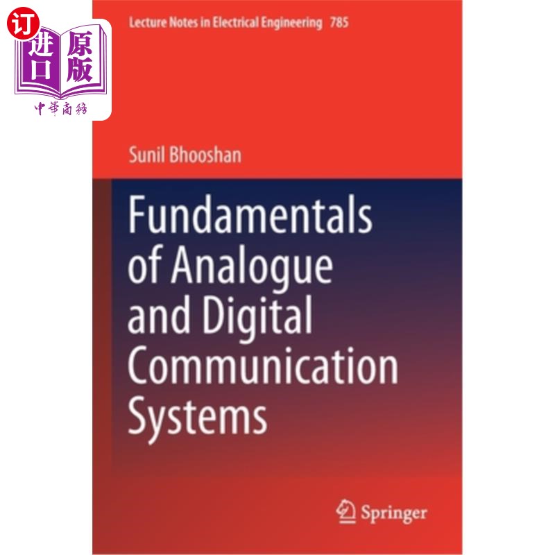 海外直订Fundamentals of Analogue and Digital Communication Systems 模拟与数字通信系统基础“，