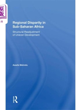 海外直订Regional Disparity In Subsaharan Africa 撒哈拉以南非洲的地区差异