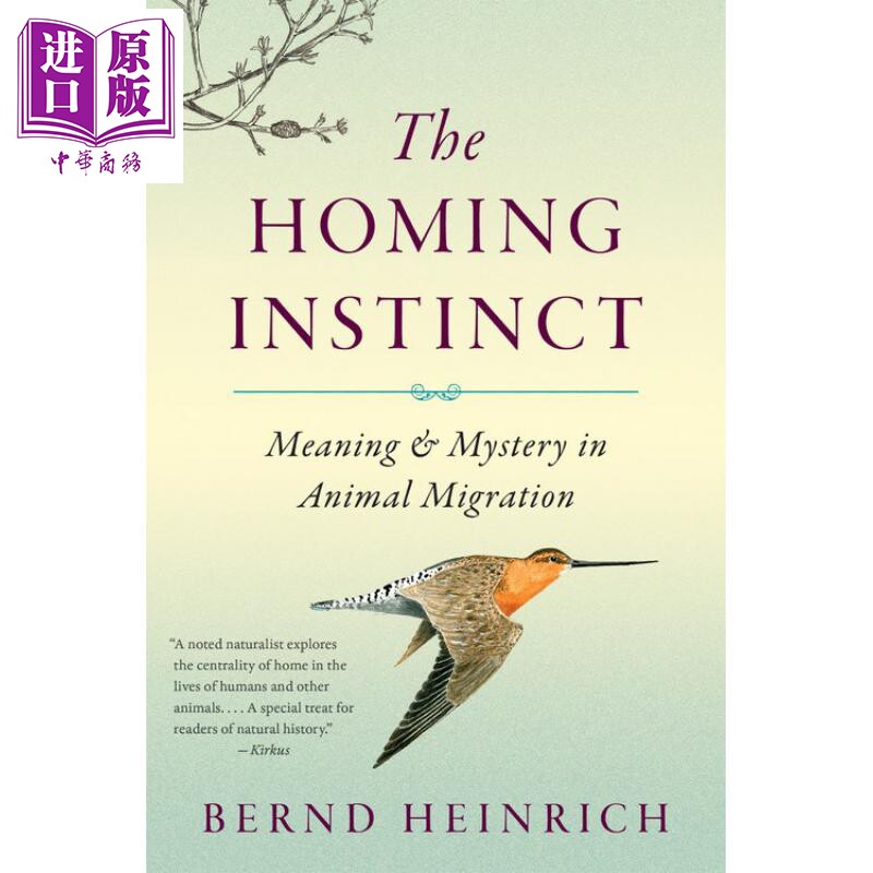 现货 The Homing Instinct 英文原版 归巢的本能 动物迁徙的意义和奥秘 Bernd Heinrich【中商原版】图片