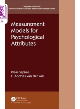 海外直订Measurement Models for Psychological Attributes 心理属性测量模型