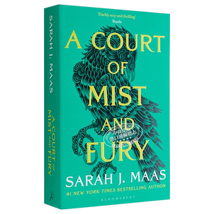 预售 荆棘与玫瑰法庭英文原版仙灵王庭纪2 迷雾与愤怒的法庭 A Court of Thorns and Roses Sarah J. Maas 浪漫奇幻小说英文版