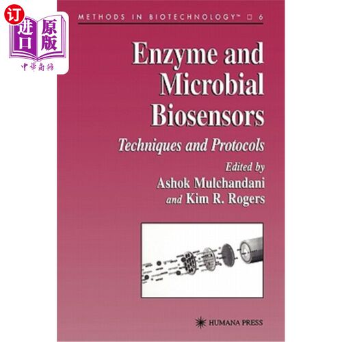 海外直订医药图书Enzyme and Microbial Biosensors: Techniques and Protocols 酶和微生物生物传感器：技术和协议