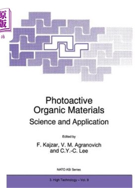海外直订Photoactive Organic Materials: Science and Applications 光活性有机材料：科学与应用