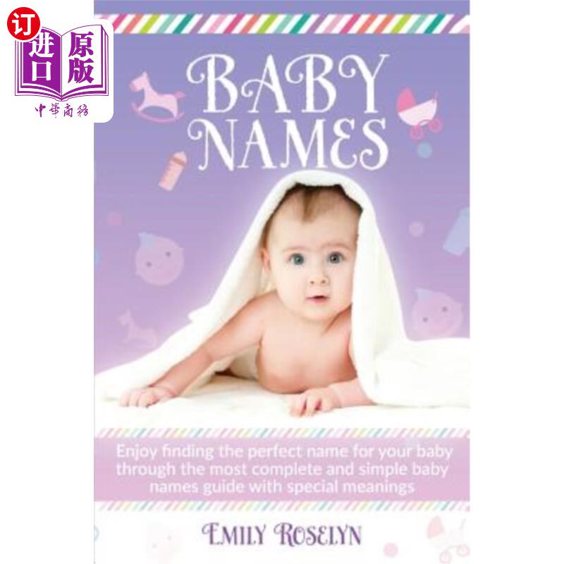 【中商海外直订】baby names: enjoy finding the perfect name for y