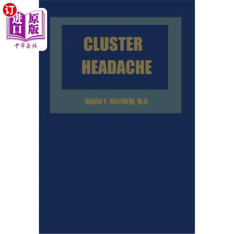 海外直订医药图书cluster headache 丛集性头痛