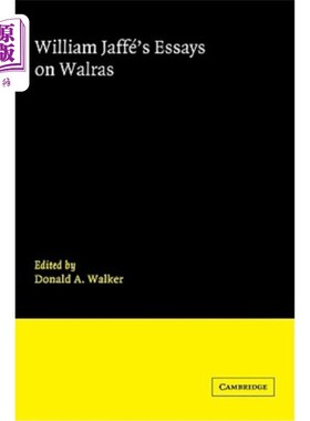 海外直订William Jaffe's Essays on Walras 威廉·贾菲的沃尔拉斯散文
