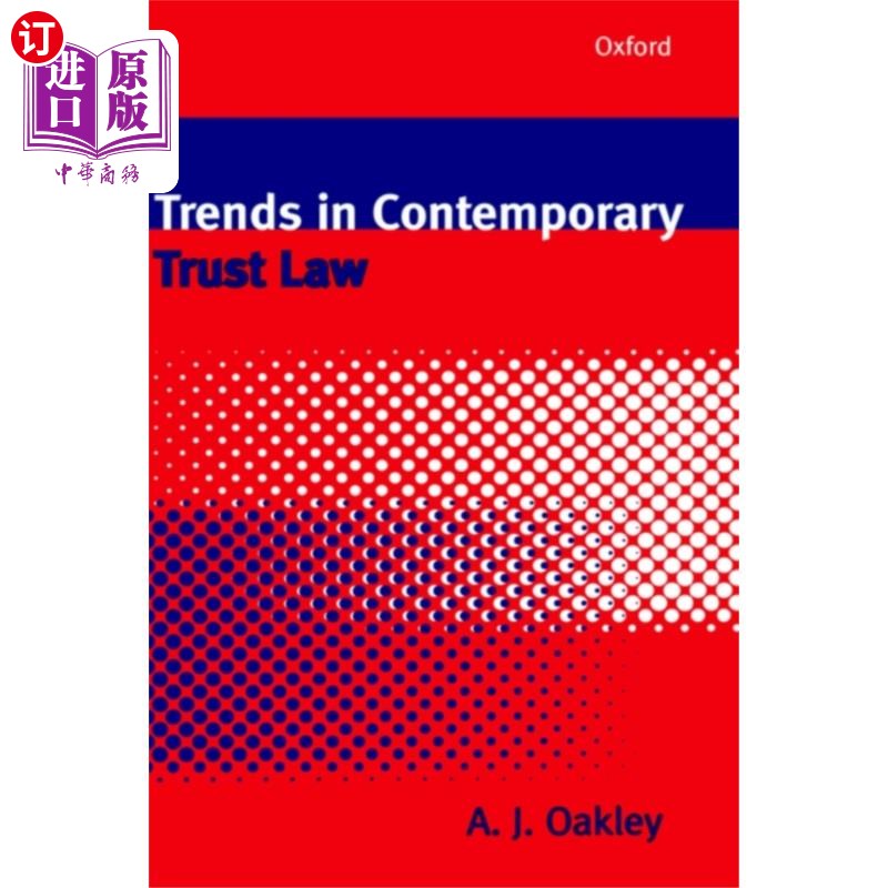 海外直订Trends in Contemporary Trust Law 当代信托法发展趋势