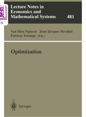 海外直订Optimization: Proceedings of the 9th Belgian-French-German Conference on Optimiz 优化：第九届比利时-法国-德