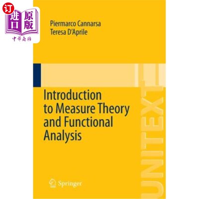 海外直订Introduction to Measure Theory and Functional Analysis 测量理论与功能分析导论