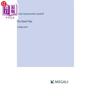 Steel print Flea large 钢铁跳蚤：大号字体 海外直订The