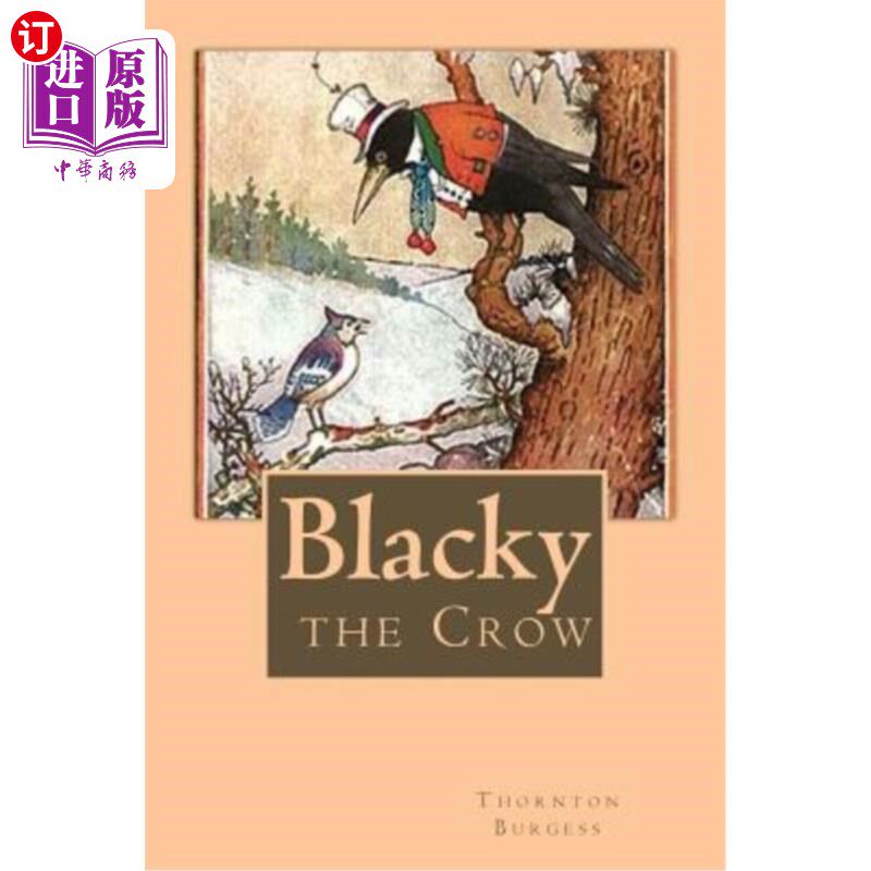 海外直订Blacky the Crow 乌鸦黑