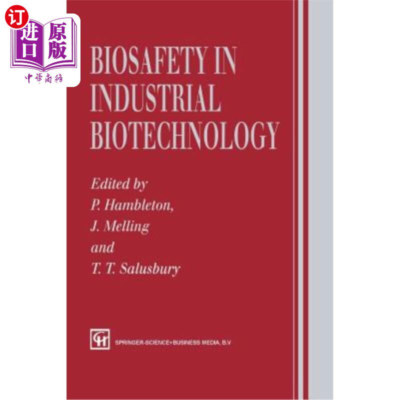 海外直订Biosafety in Industrial Biotechnology 工业生物技术中的生物安全