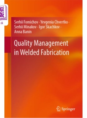 海外直订Quality Management in Welded Fabrication 焊接制造的质量管理
