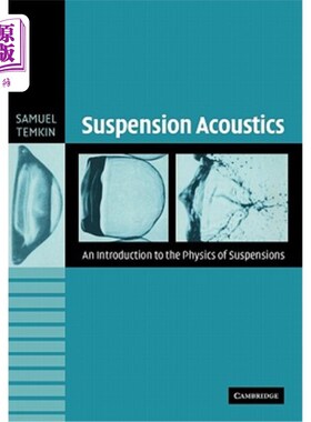 海外直订Suspension Acoustics: An Introduction to the Physics of Suspensions 悬浮声学：悬浮物理学概论