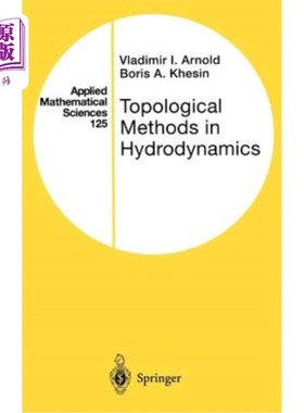 海外直订Topological Methods in Hydrodynamics 流体力学中的拓扑方法