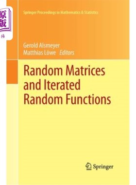 海外直订Random Matrices and Iterated Random Functions: Münster, October 2011 随机矩阵和迭代随机函数：明斯特，2011年10月