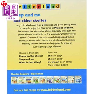 海外直订Phonics Readers - Blue Series 自然读本-蓝色系列