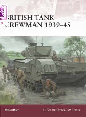 海外直订古英语 British Tank Crewman 1939-45 1939- 1945年英国坦克兵