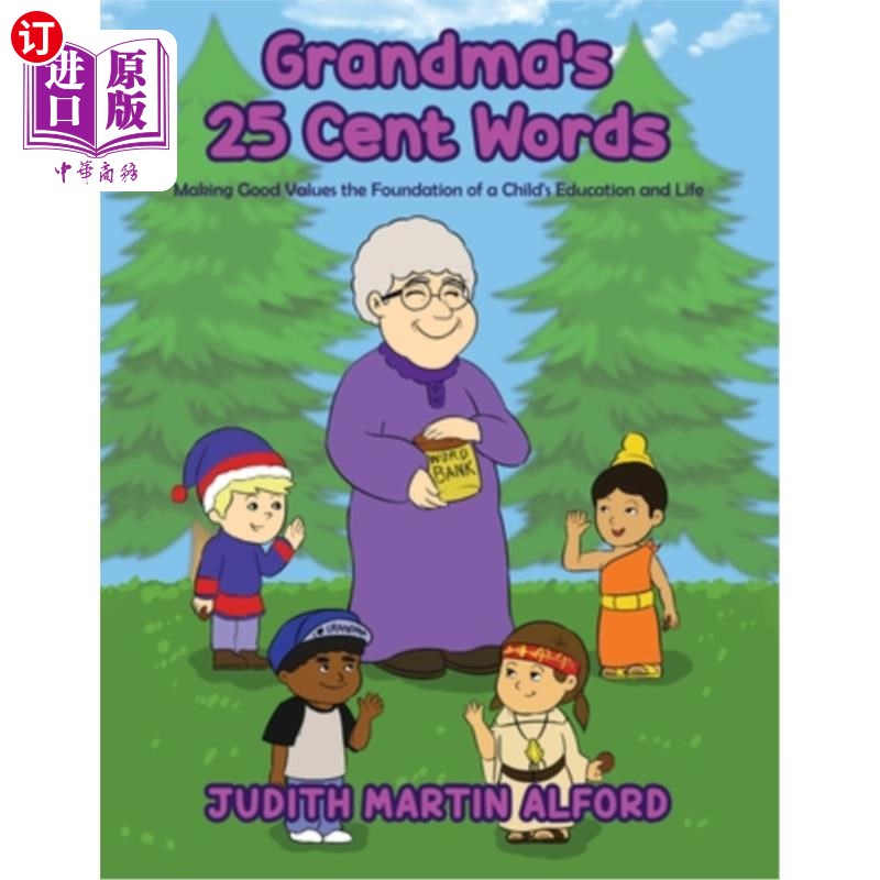 海外直订Grandma's 25 Cent Words 奶奶的25美分硬币