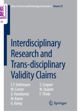 海外直订Interdisciplinary Research and Trans-Disciplinary Validity Claims 跨学科研究和跨学科有效性主张