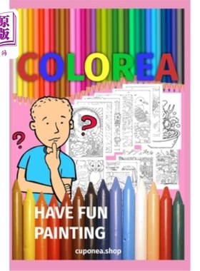 海外直订Colorea: Have Fun Painting 科罗拉:好好画画