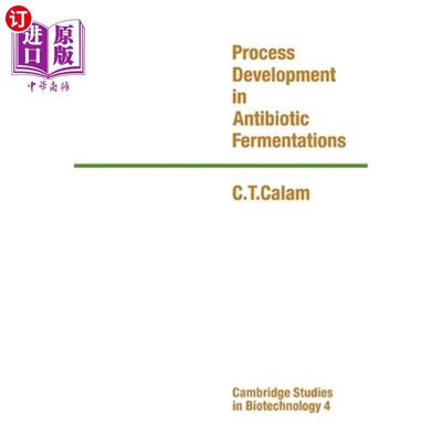 海外直订医药图书Process Development in Antibiotic Fermentations 抗生素发酵工艺进展