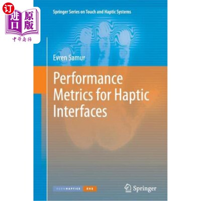 海外直订Performance Metrics for Haptic Interfaces 触觉接口的性能指标