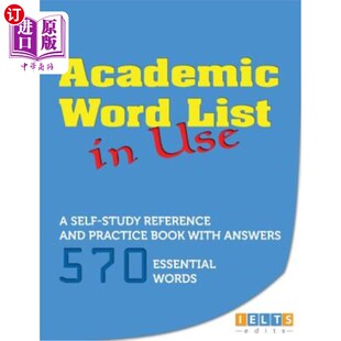 海外直订Academic Word List in Use 使用中的学术词汇表