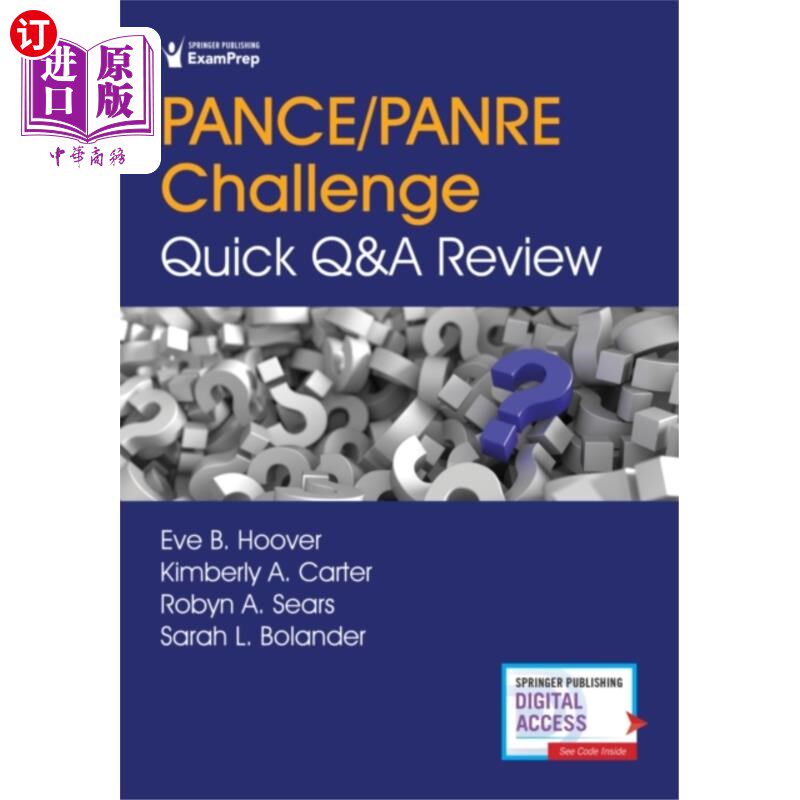 海外直订医药图书PANCE/PANRE Challenge: Quick Q&A Review PANCE/PANRE挑战:快速问答回顾