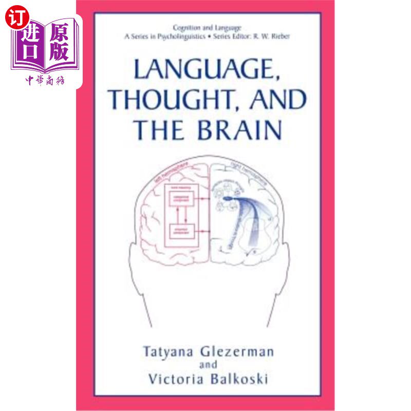 海外直订医药图书Language, Thought, and the Brain 语言、思想和大脑