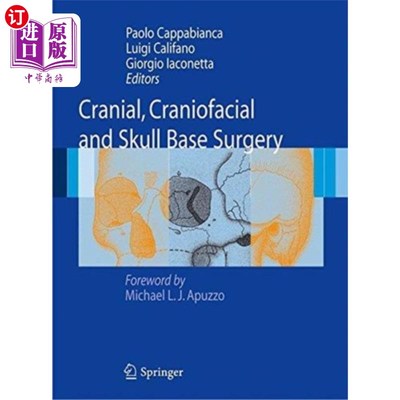 海外直订医药图书Cranial, Craniofacial and Skull Base Surgery 颅、颅面及颅底外科