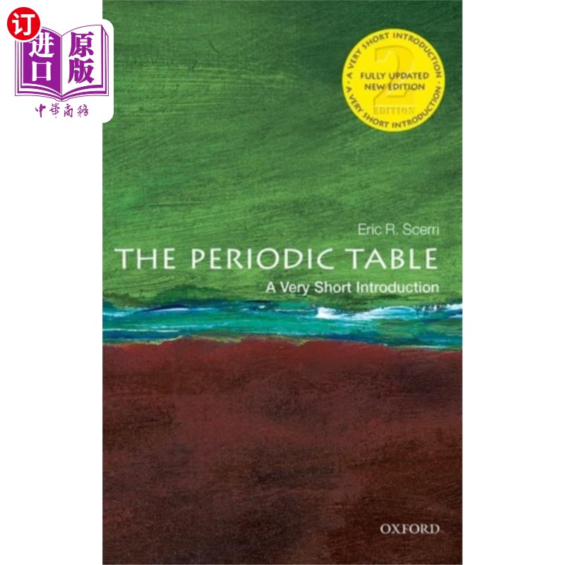 海外直订Periodic Table: A Very Short Introduction 元素周期表:简要介绍