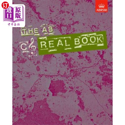 海外直订AB Real Book, C Treble clef AB真书，C高音谱号