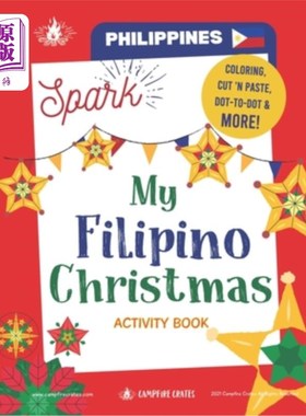 海外直订Spark! Activity Book My Filipino Christmas 火花活动手册我的菲律宾圣诞节