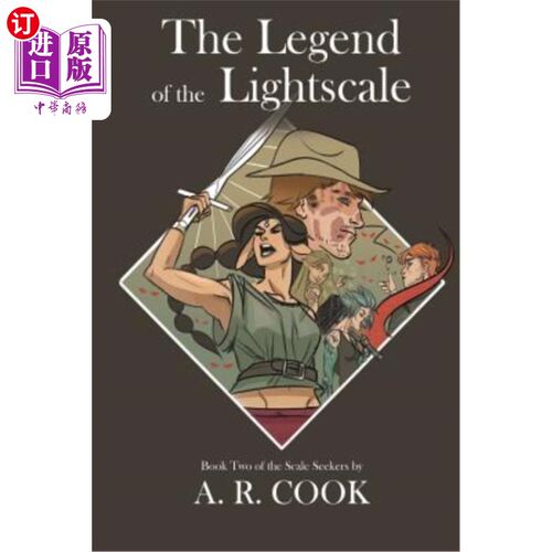 海外直订The Legend of the Lightscale: Book Two of The Scale Seekers 光秤的传说：第二册“比例尺探索者”