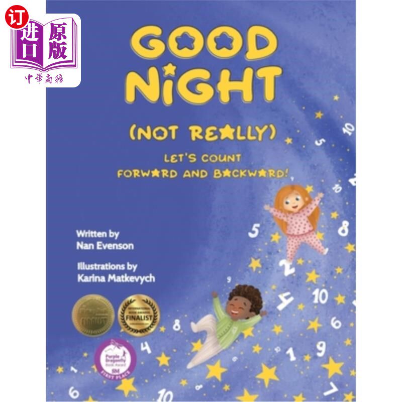 海外直订Good Night (Not Really): Let's Count Forward and Backward! 晚安（不是真的）：让我们向前和向后数！
