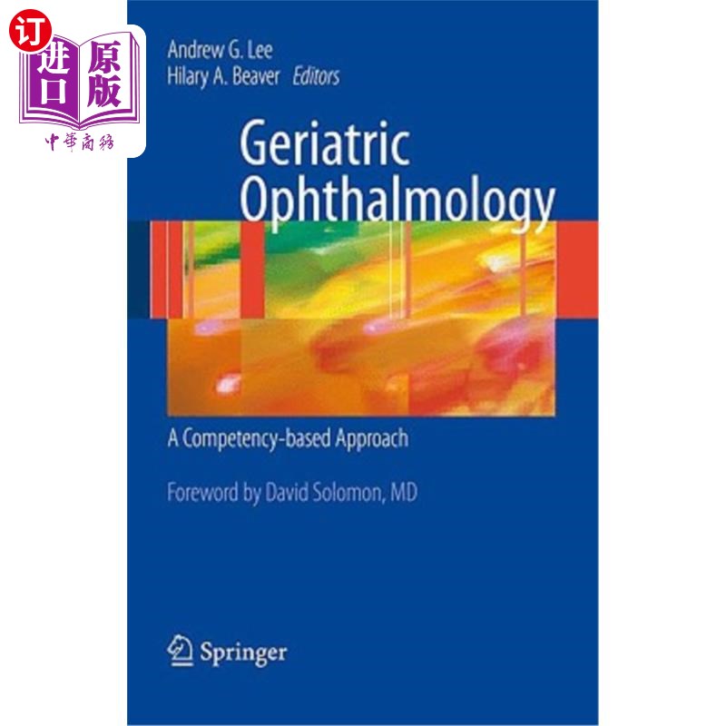 海外直订医药图书Geriatric Ophthalmology: A Competency-Based Approach 老年眼科学：基于能力的方法