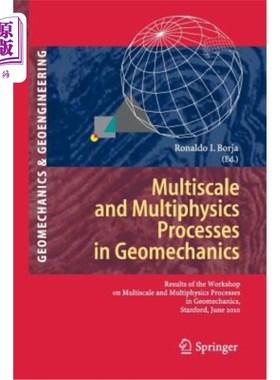 海外直订Multiscale and Multiphysics Processes in Geomechanics 地质力学中的多尺度多物理过程