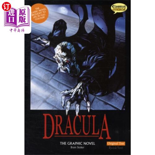 海外直订Dracula The Graphic Novel 德古拉漫画小说