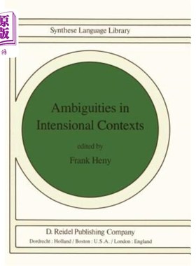 海外直订Ambiguities in Intensional Contexts 内涵语境中的歧义