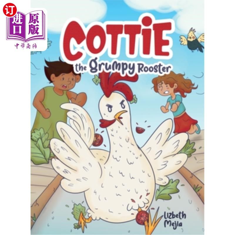 海外直订Cottie The Grumpy Rooster 脾气暴躁的公鸡科蒂