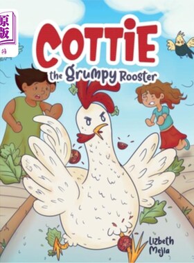 海外直订Cottie The Grumpy Rooster 脾气暴躁的公鸡科蒂
