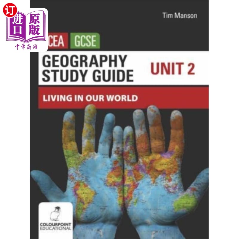 海外直订Geography Study Guide for CCEA GCSE Unit 2 CCEA GCSE单元2地理学习指南