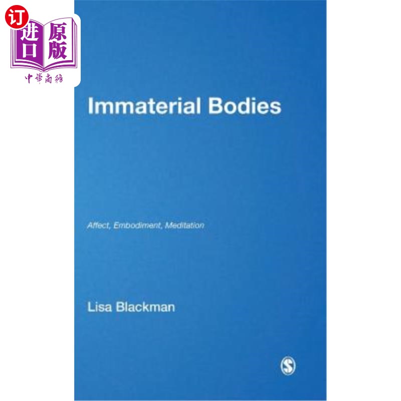 海外直订Immaterial Bodies: Affect, Embodiment, Mediation 非物质身体:影响，化身，调解