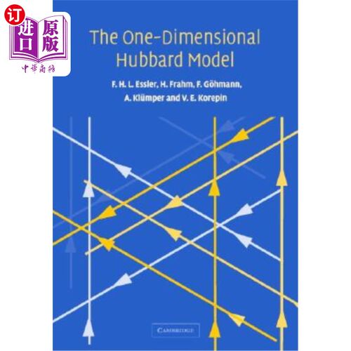海外直订The One-Dimensional Hubbard Model 一维哈伯德模型